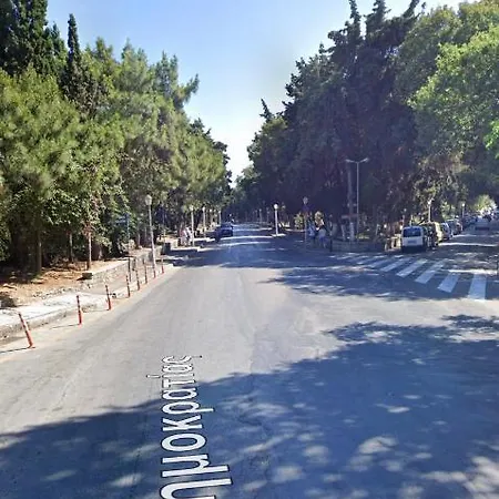 Marina's House At Kazerma Reggina Is Located In A Quiet Neighborhood In Rhodos Center Rhodes City